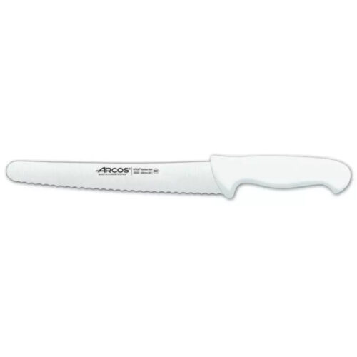 סכין קונדיטור משוננת רחבה 25 ס"מ 2900 לבן